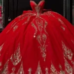 Princess Sweetheart Tulle Appliques Quinceanera Dresses for Sweet 16